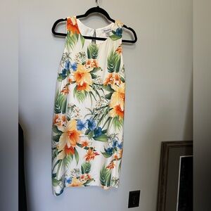 Silk Tommy Bahama floral dress